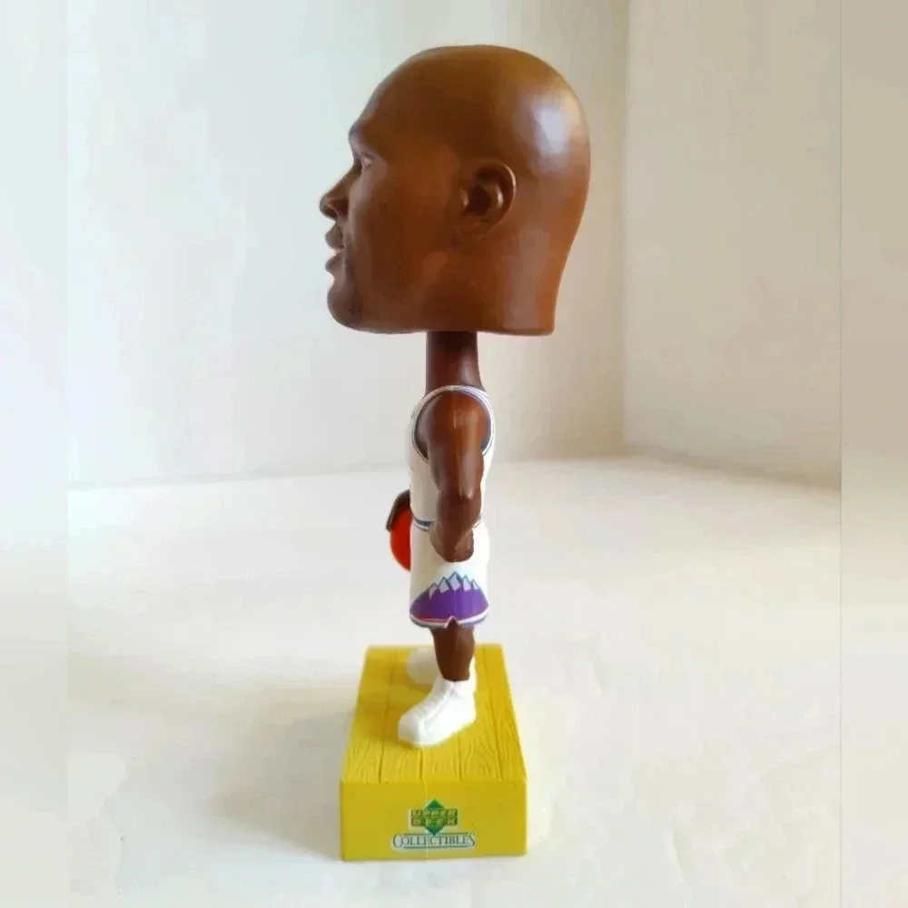 2001 Upper Deck Byron Russell Bobblehead Figure, #3 Jazz, VGC